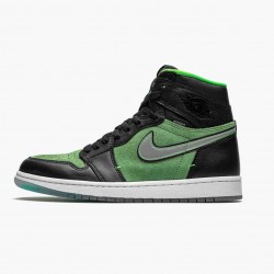 Cheap Air Jordans 1 Retro High Zoom Zen Green Black/Black Tomatillo Rage Gre CK6637-002