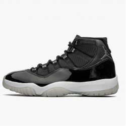 Cheap Air Jordans 11 Retro 25th Anniversary Black/Clear/White/Metallic Silver CT8012-011