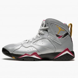 Cheap Air Jordans 7 Retro Reflections of A Champion Reflect Silver/Cardinal Red Bl  BV6281-006