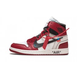 Cheap Air Jordans 1 "Chicago" WHITE/BLACK-VARSITY RED Mens AA3834 101