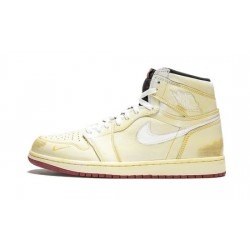 Cheap Air Jordans 1 Hi OG NRG "Nigel Sylvester" SAIL/WHITE-VARSITY RED Mens BV1803 106