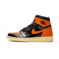 Cheap Air Jordans 1 Retro High OG "Shattered Backboard 3.0" BLACK/PALE-VANILLA STARFISH Mens 555088 028