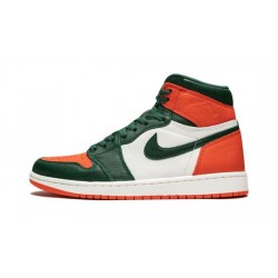 Cheap Air Jordans 1 Retro High OG "Solefly" SAIL/FIR-TEAM ORANGE Mens AV3905 138