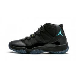 Cheap Air Jordans 11 Retro "Gamma Blue" BLACK/GAMMA BLUE-VARSITY MAIZE Mens 378037 006