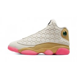 Cheap Air Jordans 13 Chinese New Year IVORY/BLACK-DIGITAL PINK- CLUB Mens CW4409 100