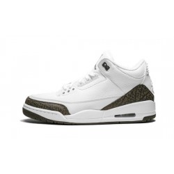 Cheap Air Jordans 3 "Mocha" WHITE/CHROME/DARK MOCHA Mens 136064 122