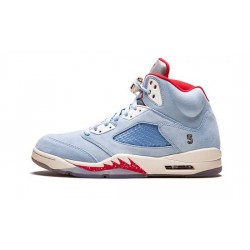 Cheap Air Jordans 5 Retro "Ice Blue" ICE BLUE/UNIVERSITY RED-SAIL-M Mens CI1899 400