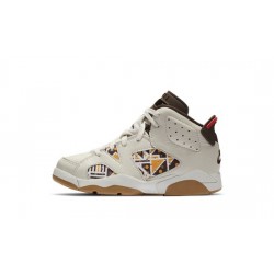 Cheap Air Jordans 6 Retro "Quai 54" SAIL/TEAM ORANGE-GUM LIGHT BRO Preschool CZ6507 100