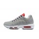 Cheap Nike Air Max 95 TT (M) Grey White and Red Sneakers 